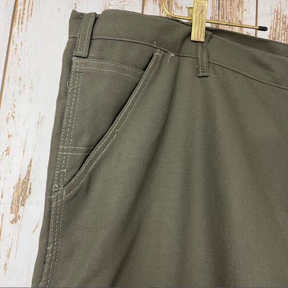 New. Rasco FR, Brown Duck Carpenter Pants. Size 48 x 36 - Picture 2 of 8